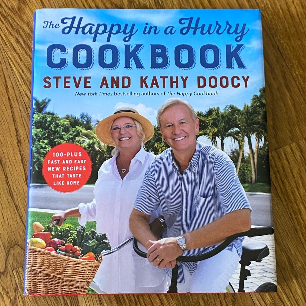 The Happy in a Hurry Cookbook by Steve & Kathy Doocy, EUC